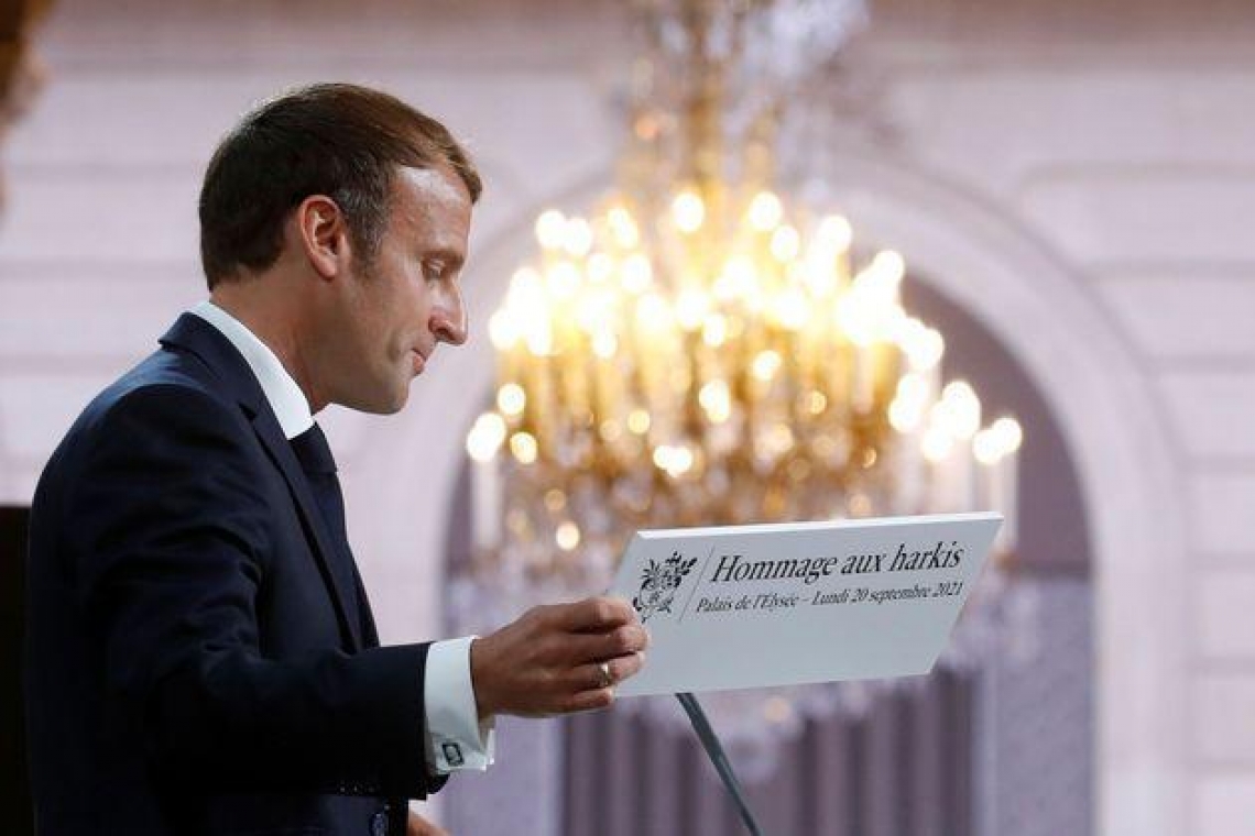 France : Emmanuel Macron rend hommage aux harkis