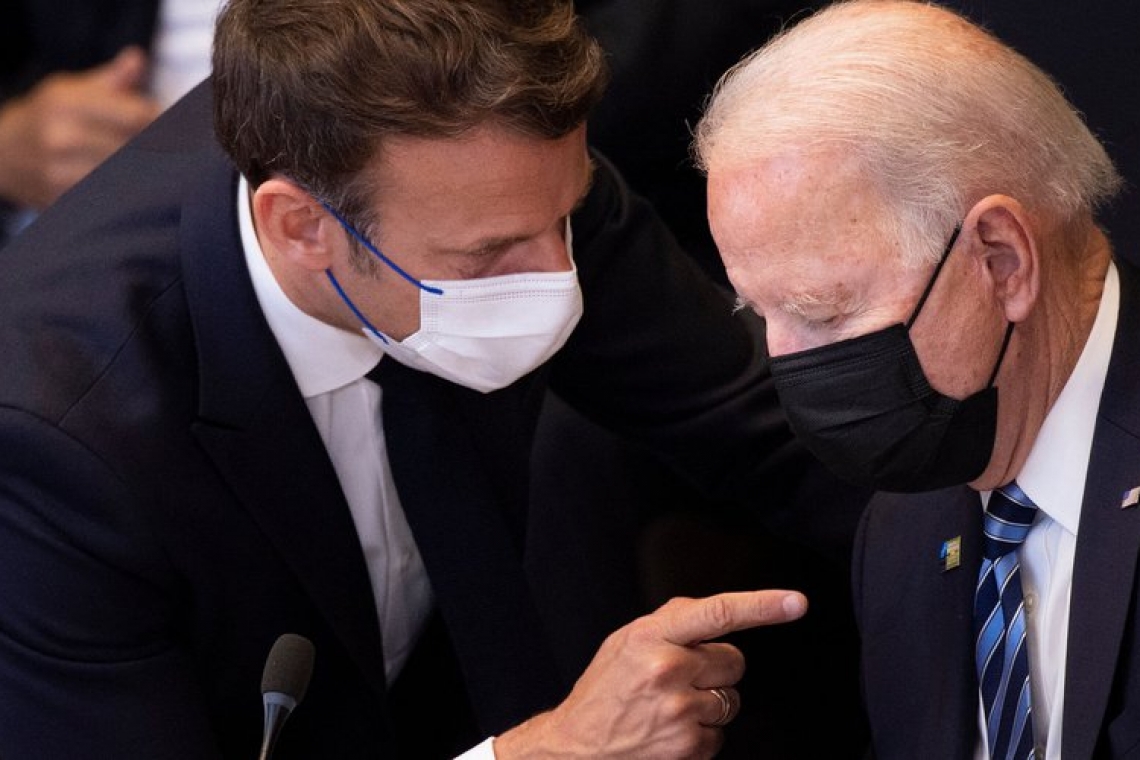 Liaison sous-marine :  Macron et Biden vers une réconciliation