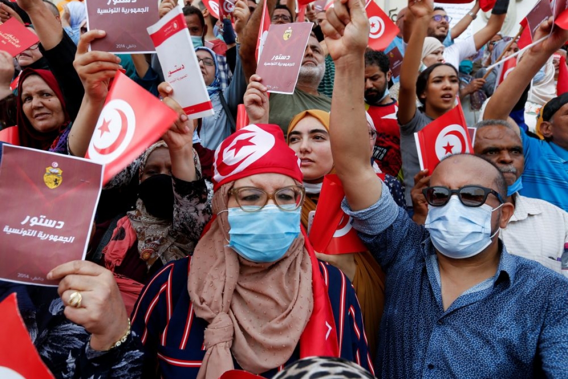 Tunisie : Manifestations contre la dérive autocratique de Kaïs Saïed