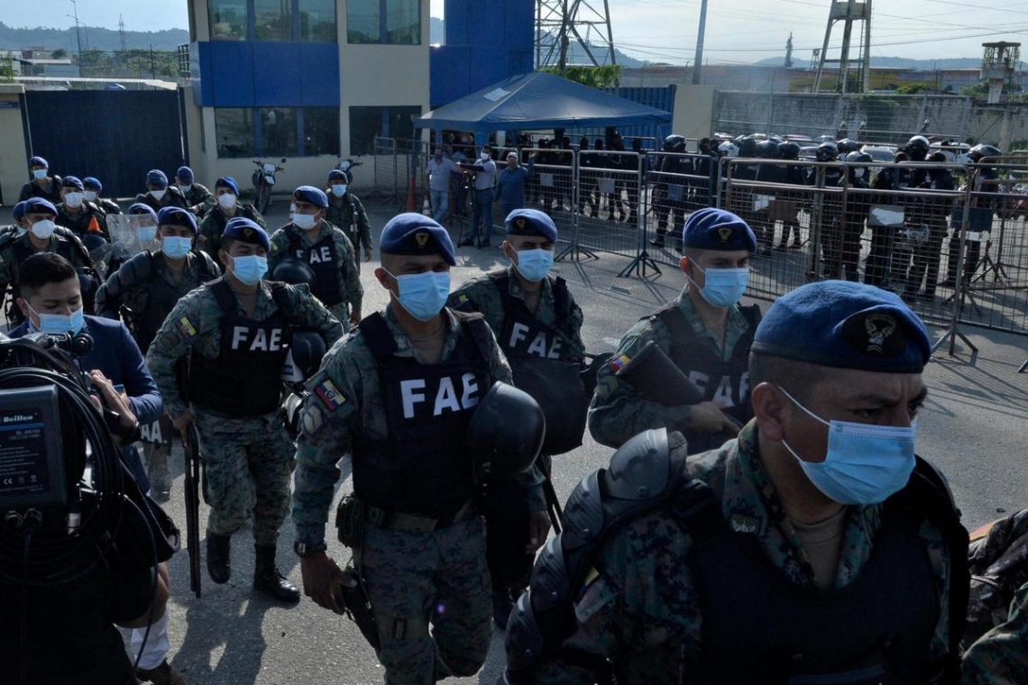 Equateur: la police reprend le contrôle de la prison de Guayaquil