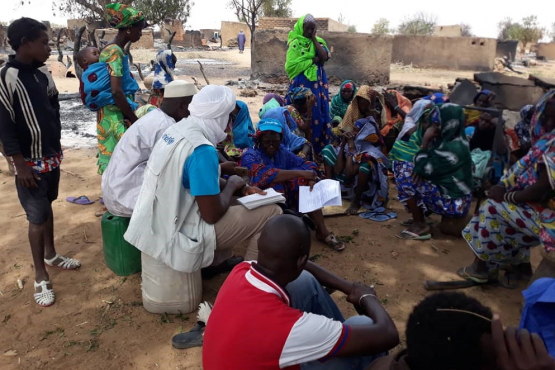 Mali : distribution de vivres et assistance médicale dans le plus grand site de déplacés à Bamako