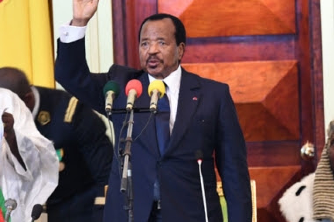 Cameroun : célébration ce 06 novembre du 39é anniversaire de l’ascension au pouvoir du président de la République S.E Paul Biya. 