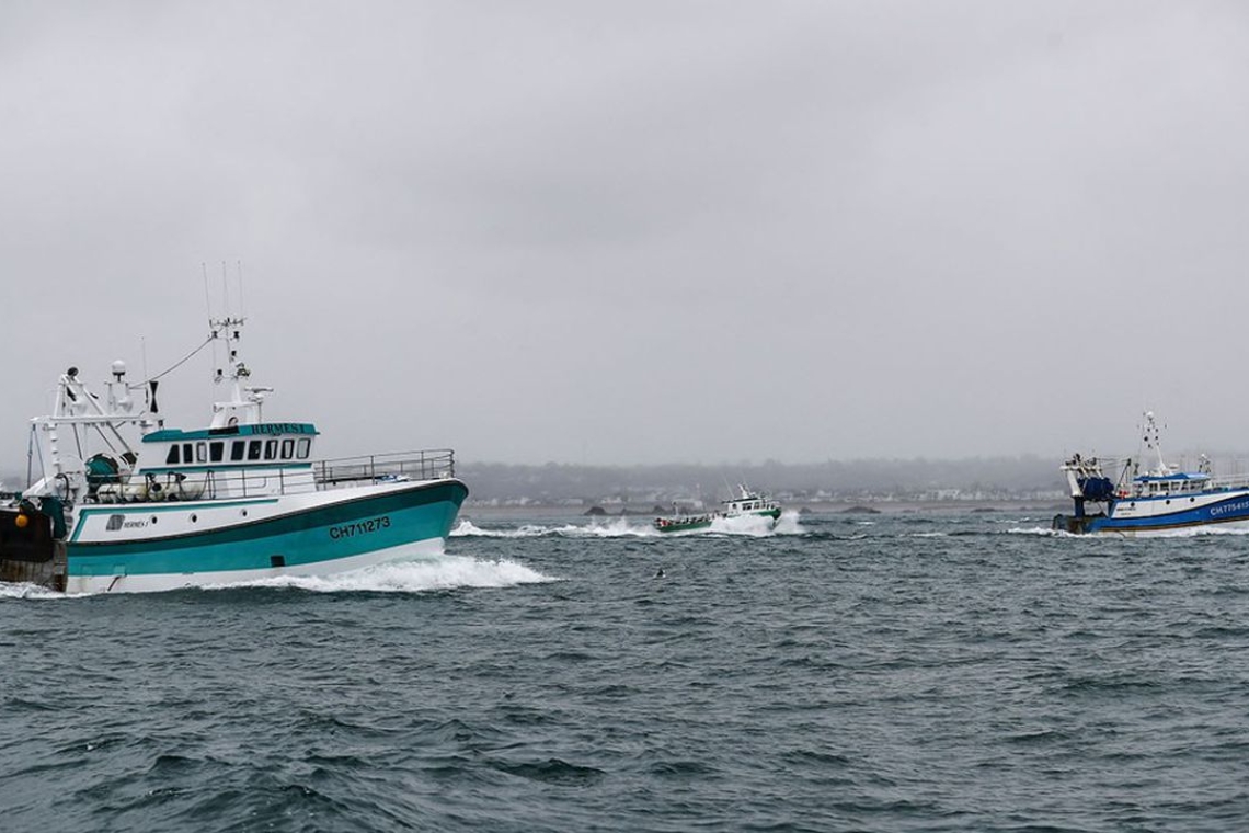 Pêche post-brexit: l'Île anglo-normand de Guernesey a accordé 40 licences de bateaux de pêche à la France pour continuer à pêcher dans ses eaux après février 202