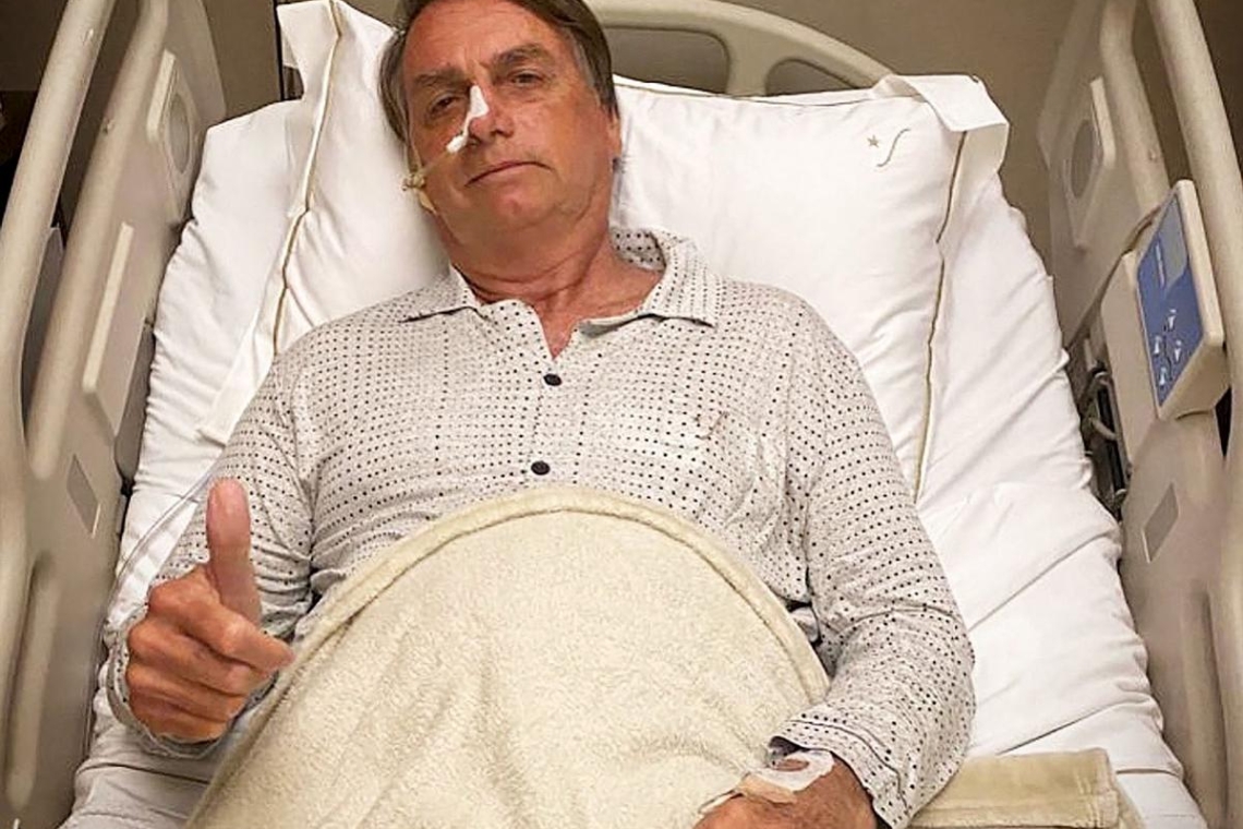 Brésil : le président Bolsonaro hospitalisé d’urgence lundi à Sao Paulo. Les dernières heures font état d’une amélioration clinique de son état