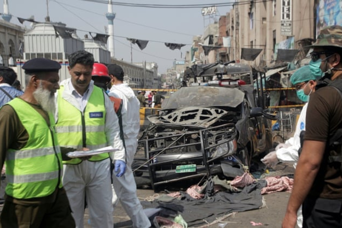 Pakistan : l’explosion d’une bombe fait de nombreux victimes