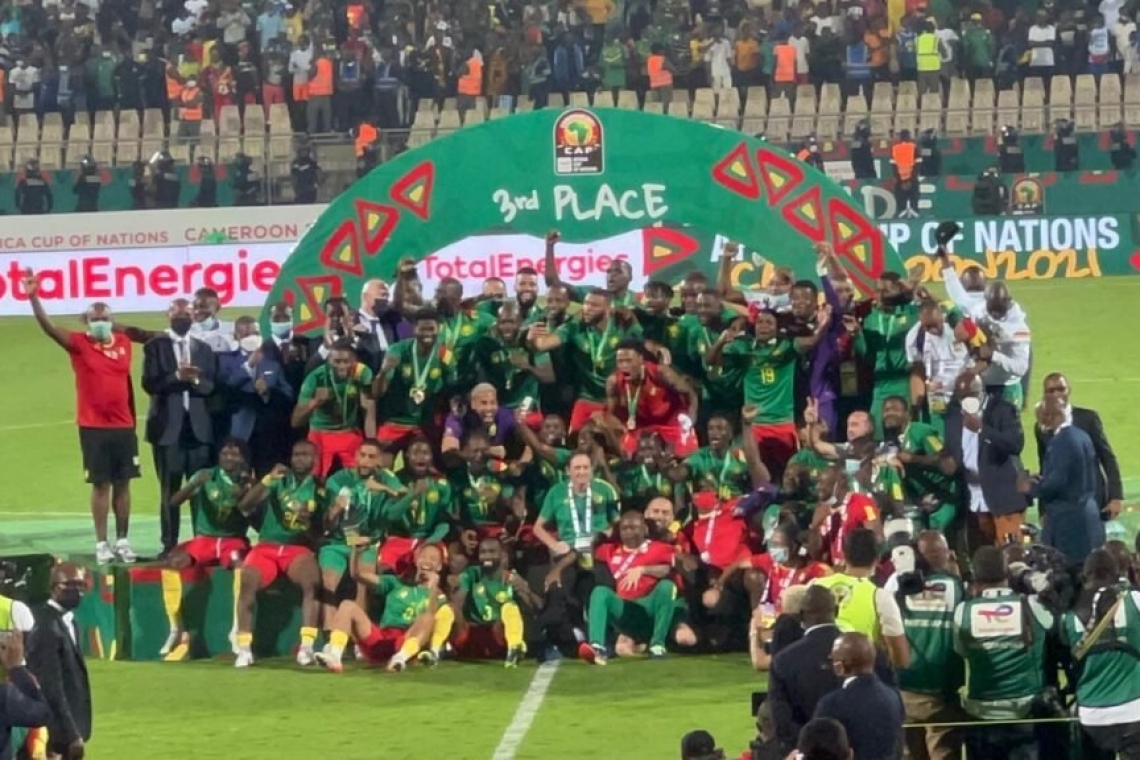 CAN 2021 : petite finale, le Cameroun termine sur le podium de troisième