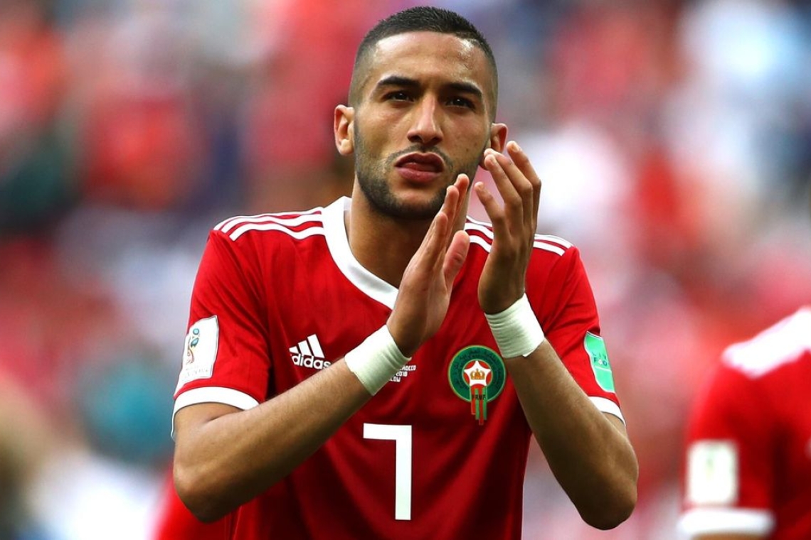 Football : Hakim Ziyech prend sa retraite internationale