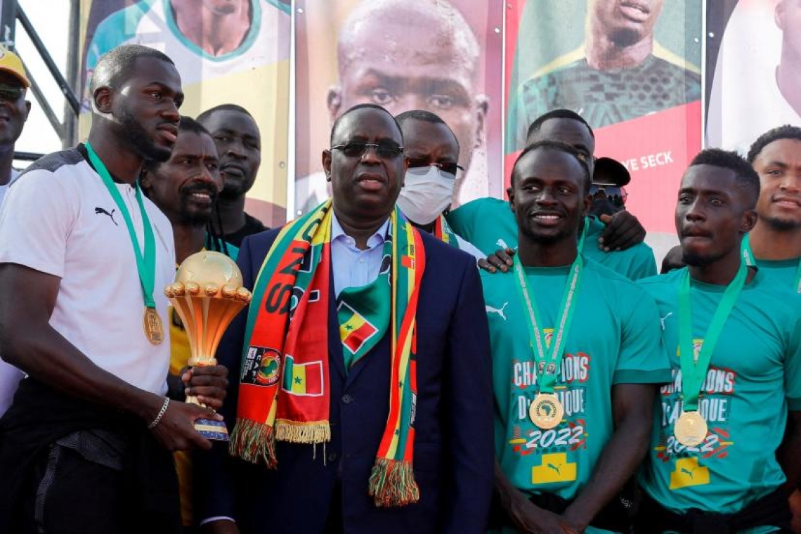 Sénégal : les joueurs sénégalais de retour dans leur pays récompensés