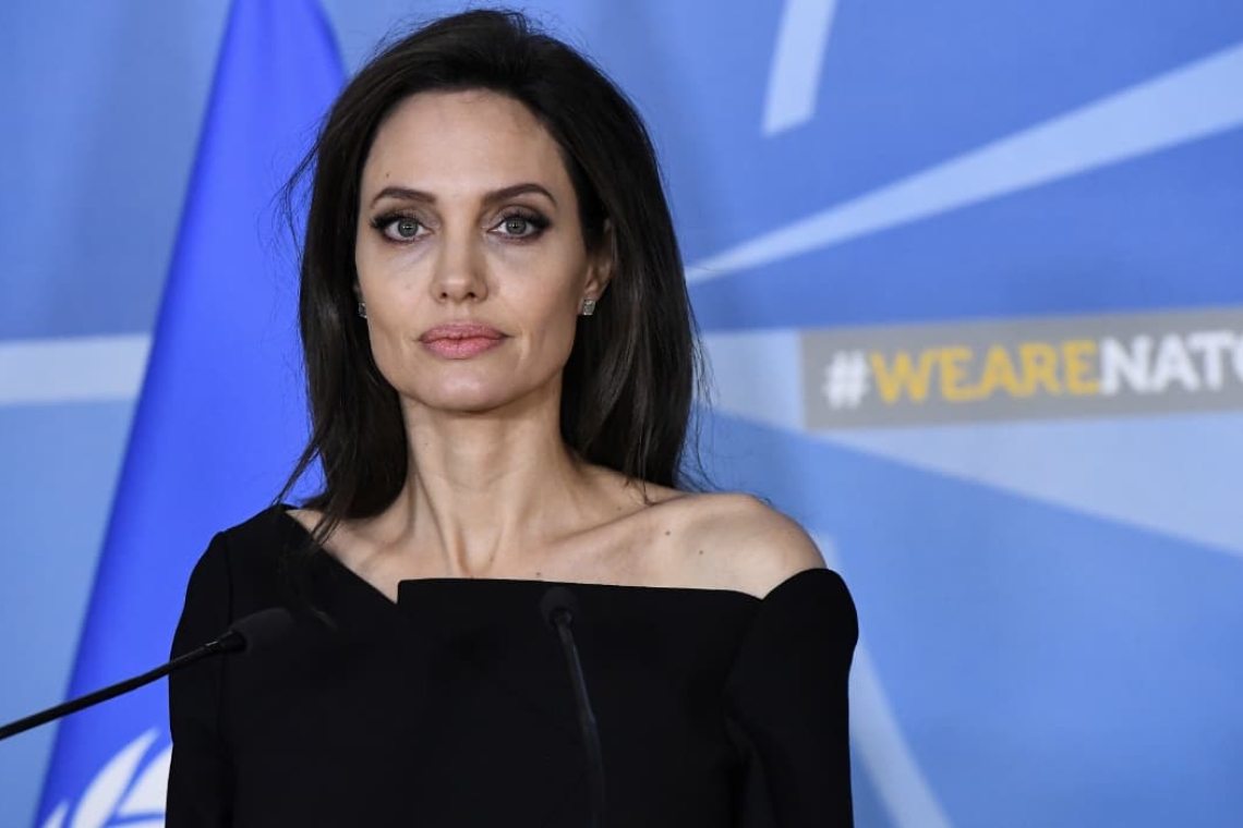 USA : l’actrice Angélina Jolie 45ans s’élève contre les violences domestiques au Congrès américain