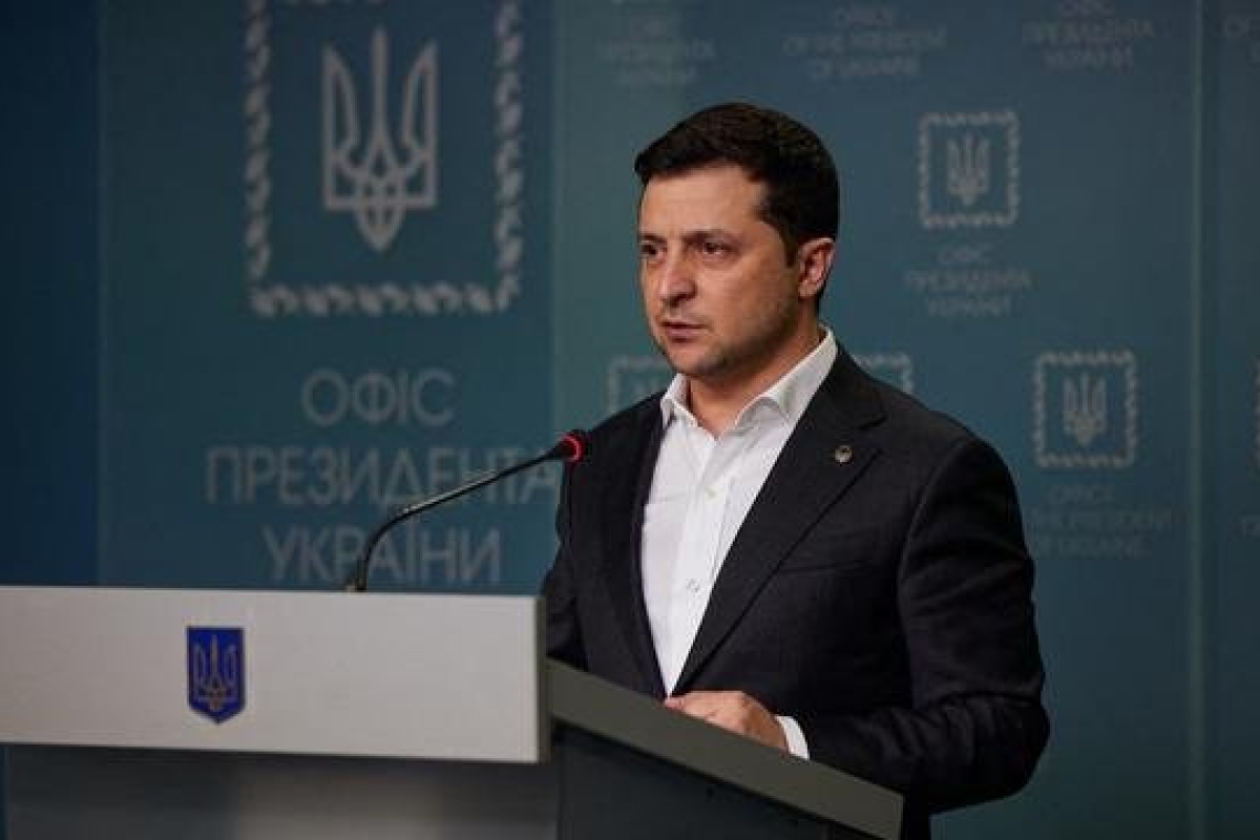 Invasion russe : zelensky appelle à interdire tous les ports et aéroports à la Russie