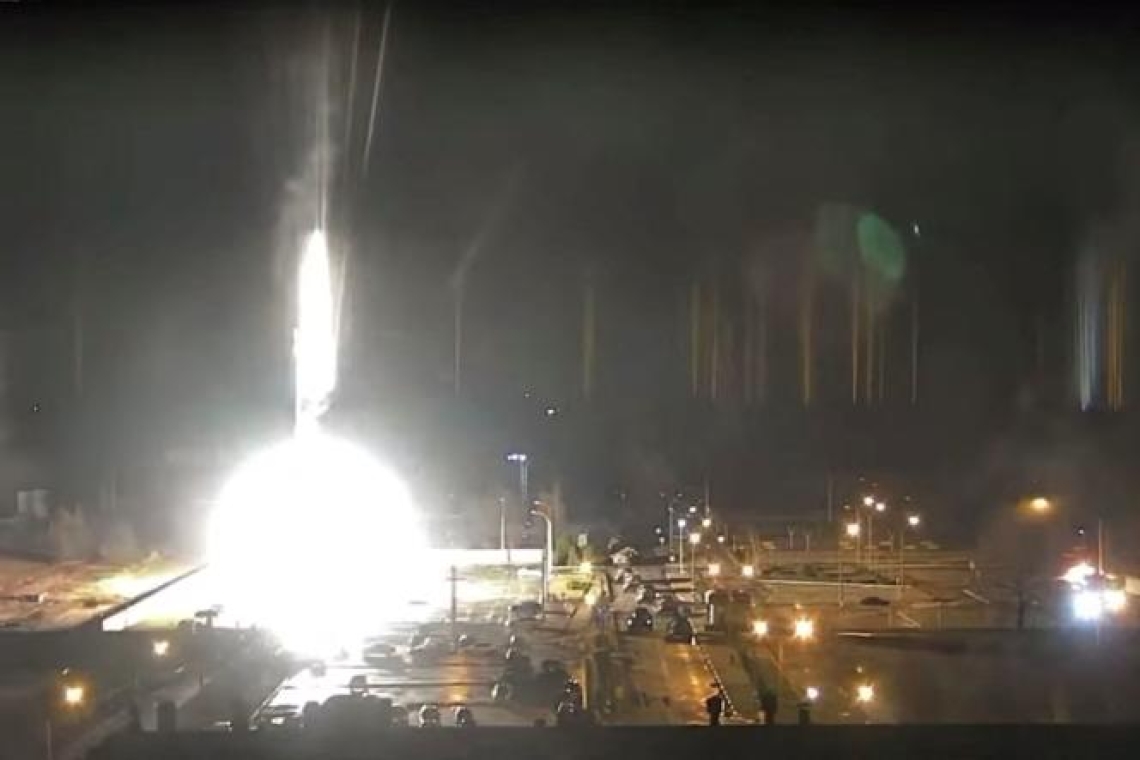 Guerre en Ukraine :  Zaporijjia la plus grande centrale nucléaire européenne touchée par un bombardement