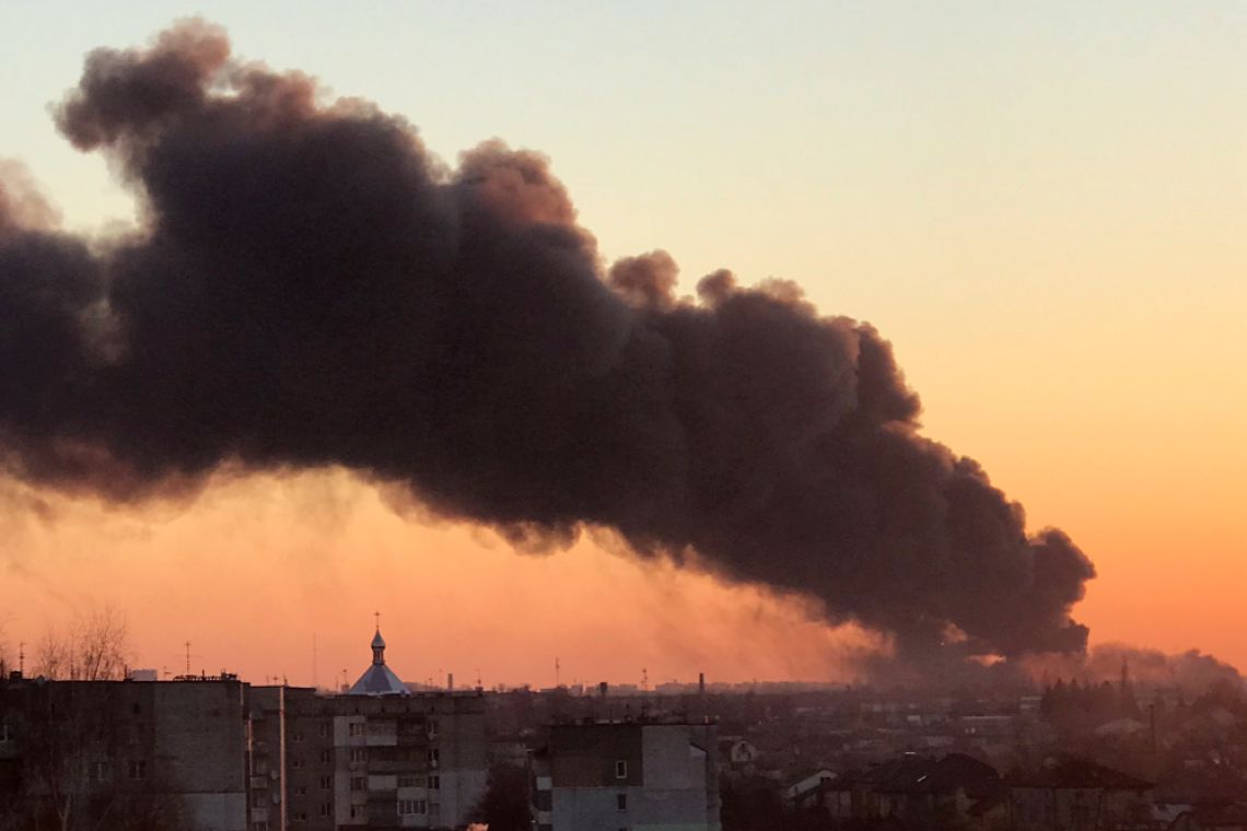 Guerre russo-ukrainienne : La zone de l’aéroport de Lviv frappée par des missiles russes