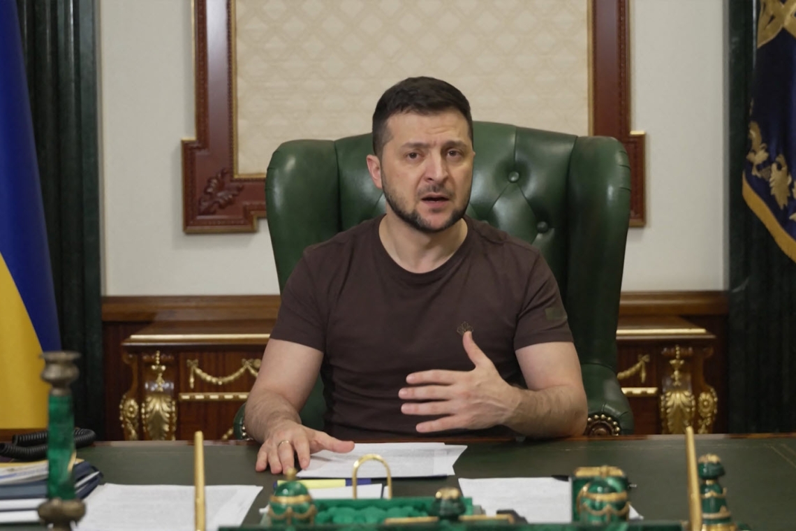 Guerre en Ukraine: Zelensky en tournée artistique