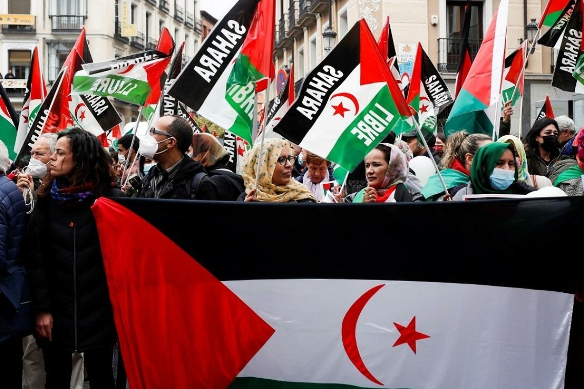 Sahara occidental : Une  manifestation à Madrid pour soutenir le Front Polisario