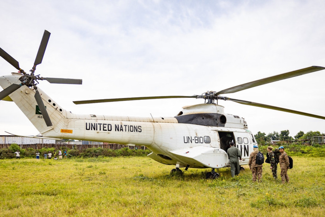 Société / RDC : Huit Casques Bleus meurent dans le crash d'un hélicoptère 