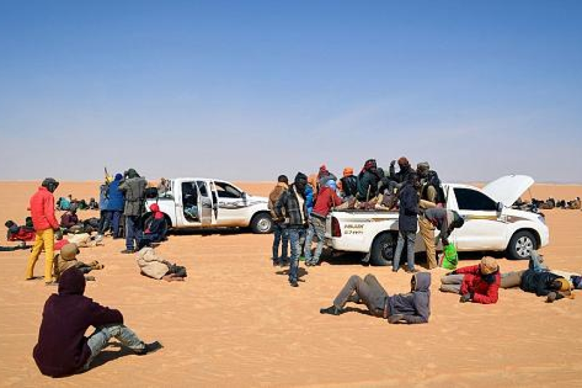 Niger: Au moins 25 migrants secourus en plein désert