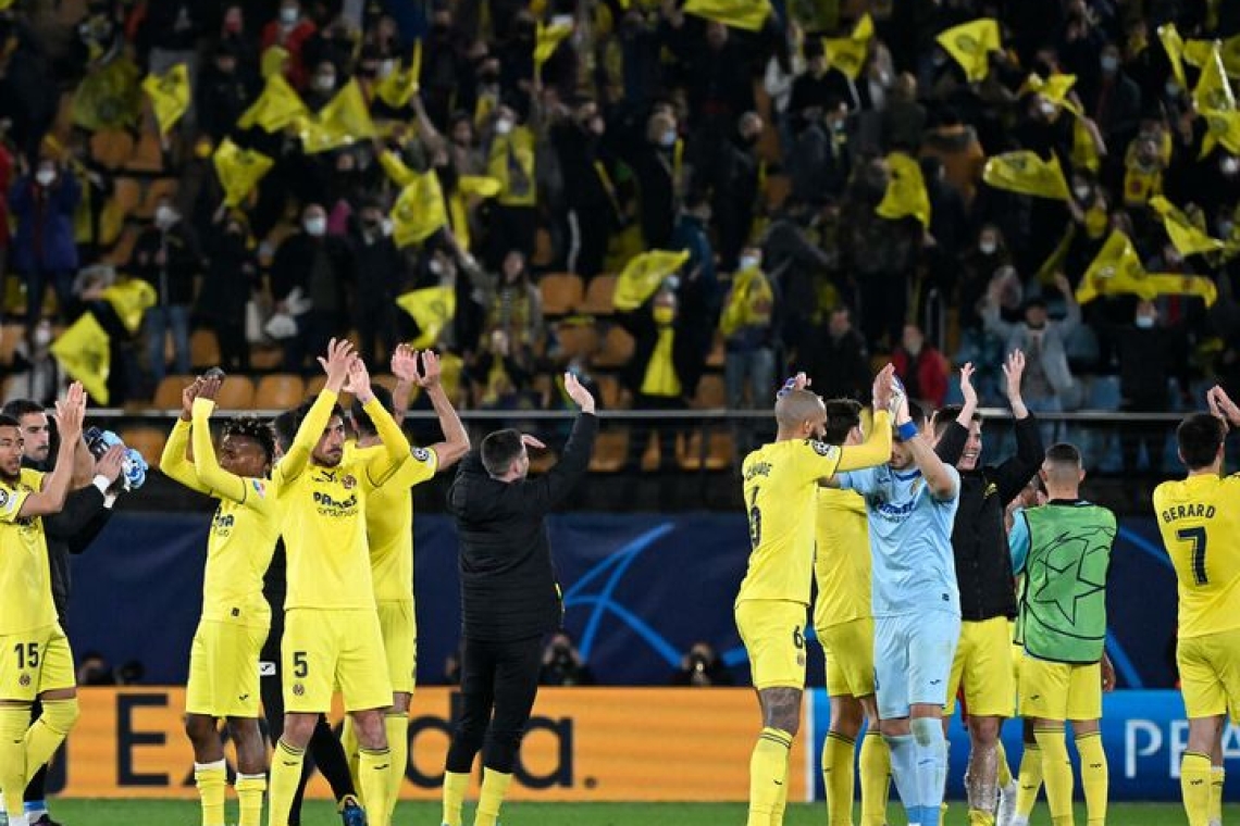 Sport / Football / Ligue des Champions : Villareal crée la surprise  En quarts de finale aller de la Ligue des Champions 