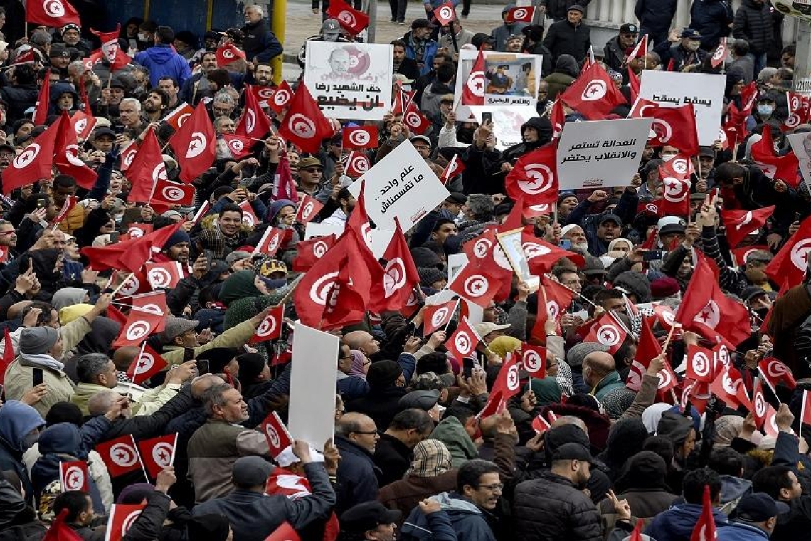 Tunisie: Mobilisation contre la politique du président Kaïs Saïed