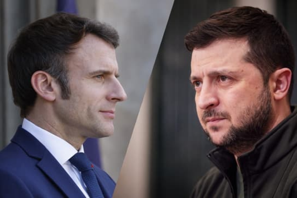 Conflit ukrainien : Zelensky déplore le refus de Macron de dénoncer un génocide en Ukraine