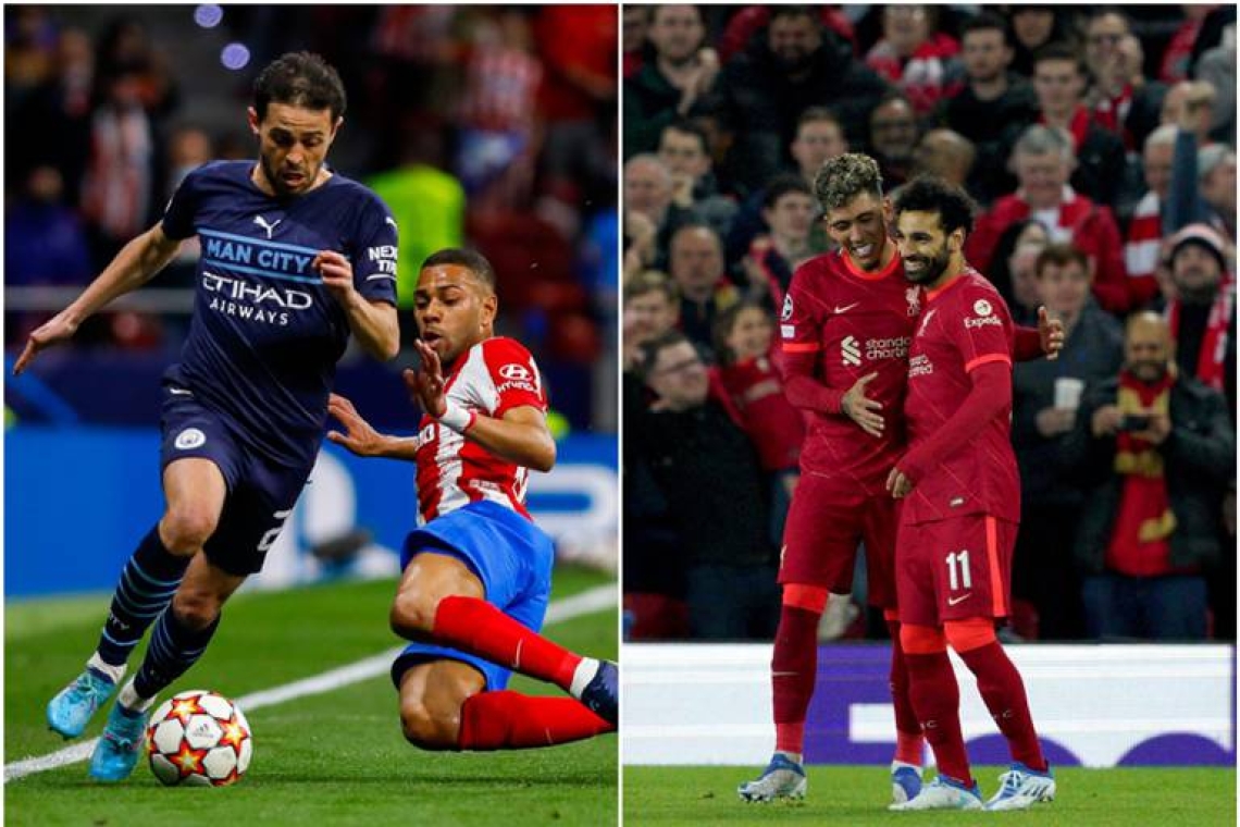 Sport / Football /Ligue des Champions : Liverpool et Manchester City en demi-finales 