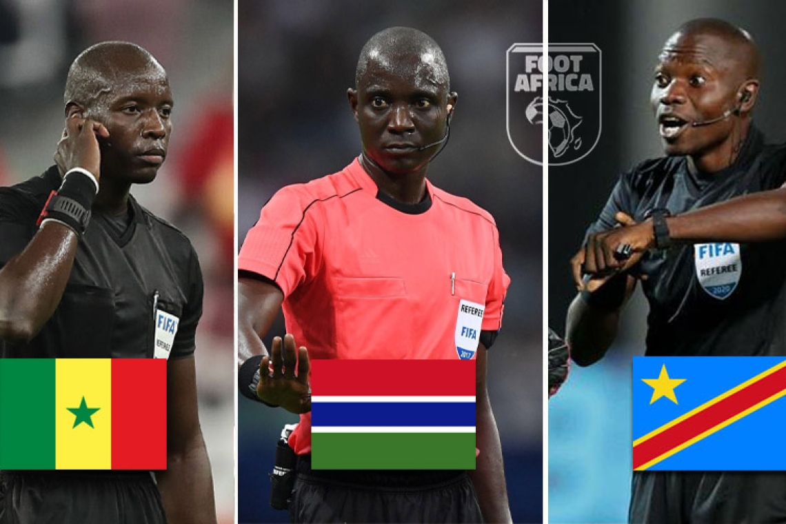 Sport / Football / Coupe du monde Quatar 2022 : Présentation des 8 arbitres africains retenus