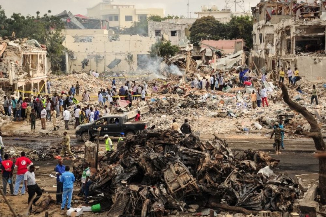 Somalie : une attaque au mortier contre le parlement revendiquée par les Shebab