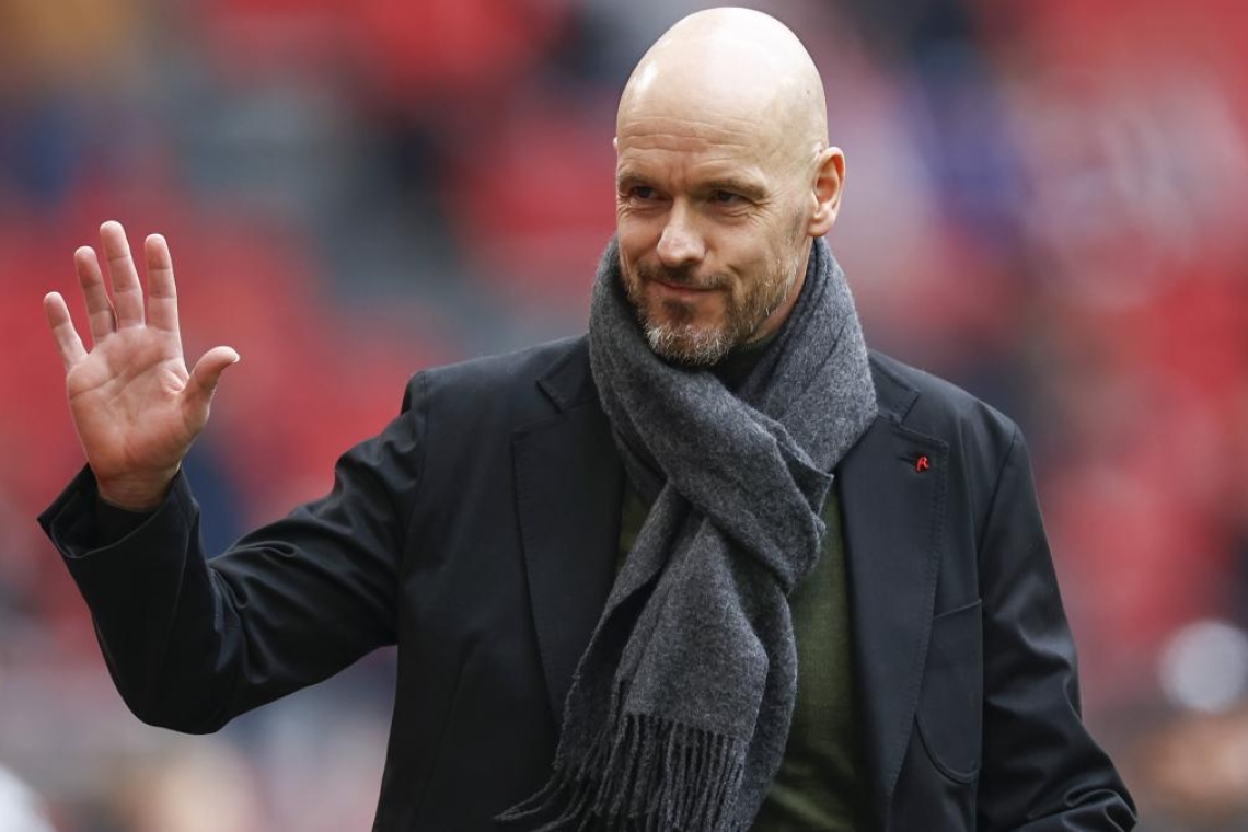 Sport / Football /Premier League :  Erik Ten Hag nouvel entraîneur des Reds Devils