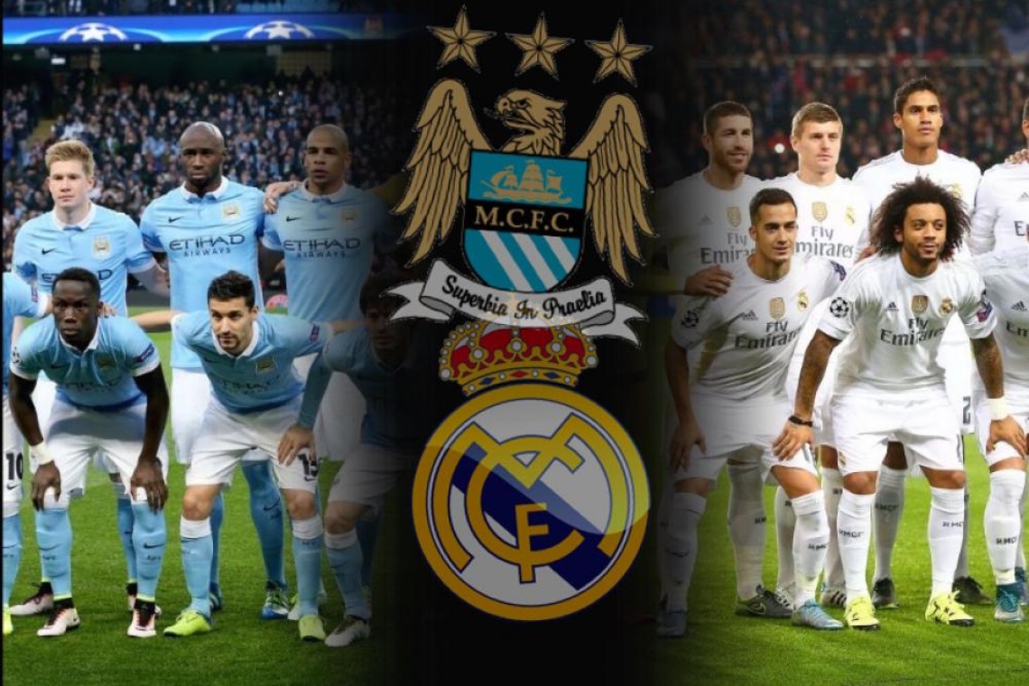 Sport / Football /Ligue des Champions : Manchester City vs Real Madrid, le choc des titans 