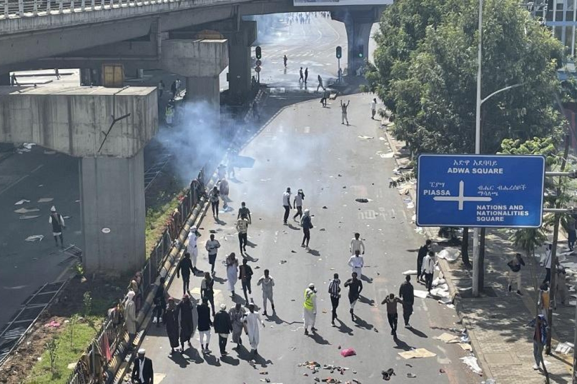 Ethiopie : Des affrontements entre la police et des manifestants musulmans