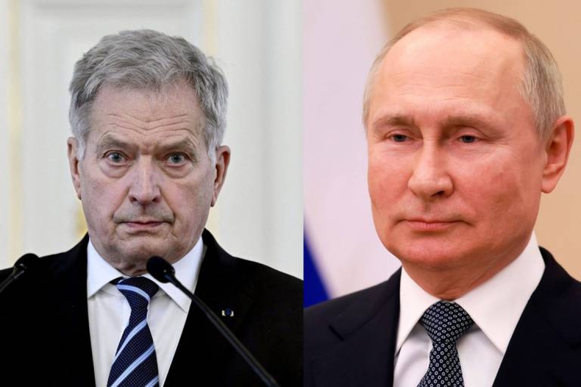 Diplomatie/Candidature de la Finlande à l'OTAN : Le Président Sauli Niinistö appel Vladimir Poutine