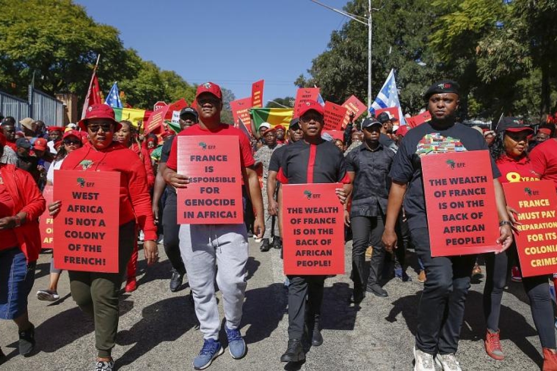 Afrique du Sud: Des centaines de militants manifestent à Pretoria