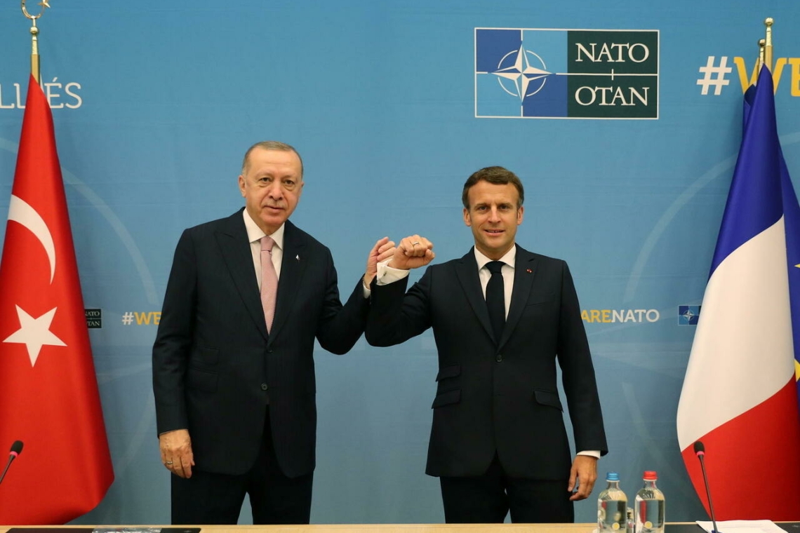 Otan : un entretien entre Macron et Erdogan prévu ce jour