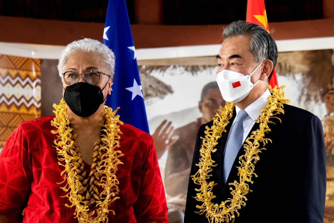 Pacifique Sud : La Chine signe un accord avec les îles Samoa