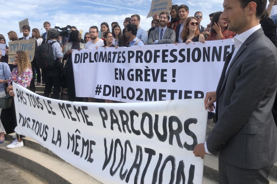 Les diplomates français en grève pour la deuxième fois de leur histoire