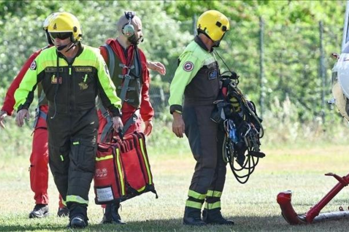 Italie : sept morts dont des turcs et des libanais dans un accident d’hélicoptère