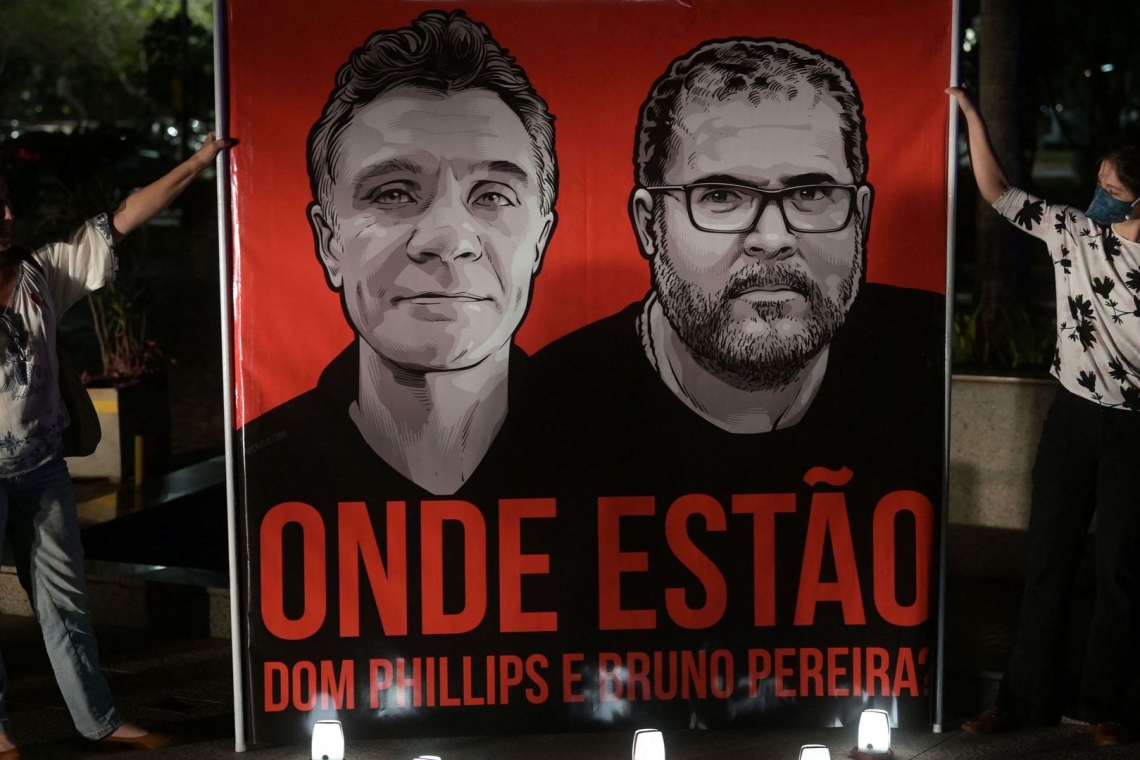 Amazonie : Des effets personnels de Dom Phillips et Bruno Pereira retrouvés.