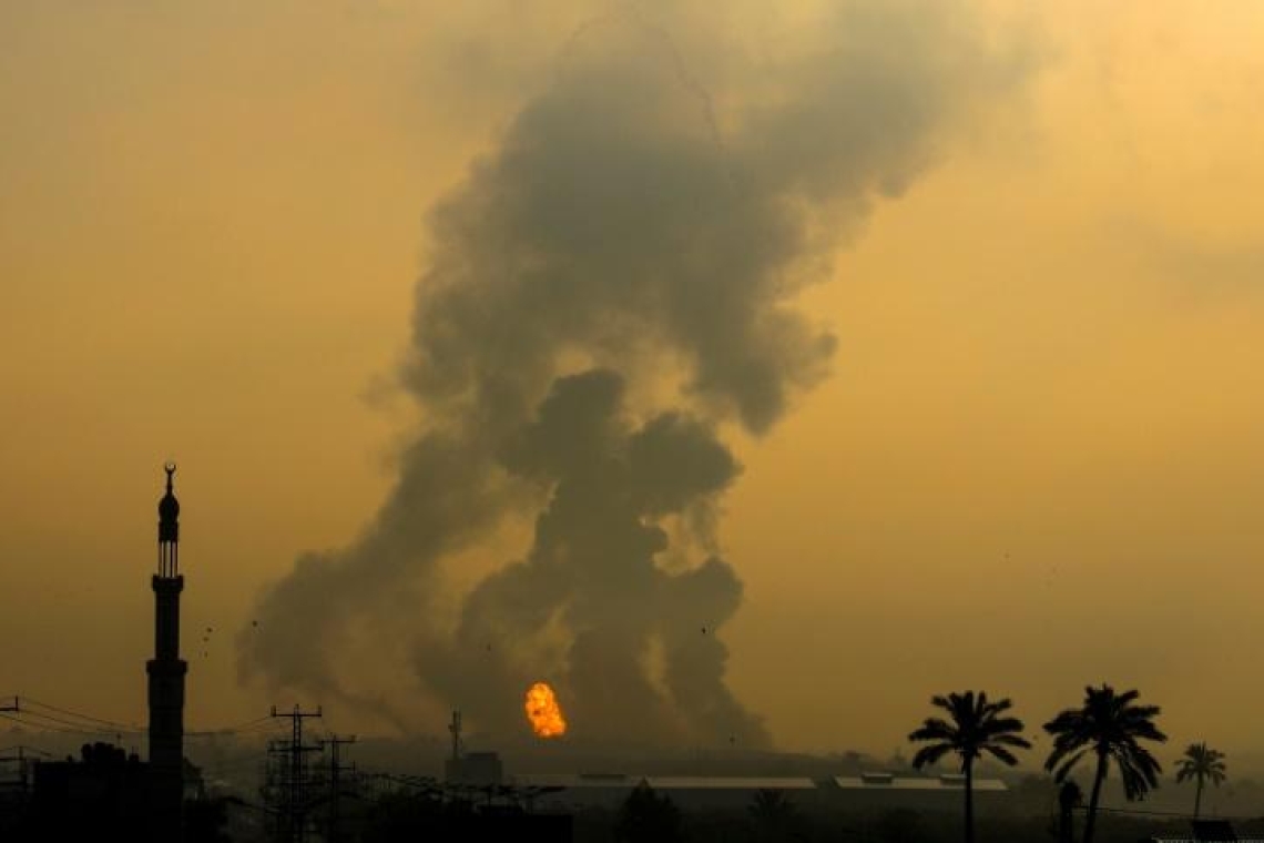 Des frappes israéliennes sur Gaza après un tir de roquette vers Israël