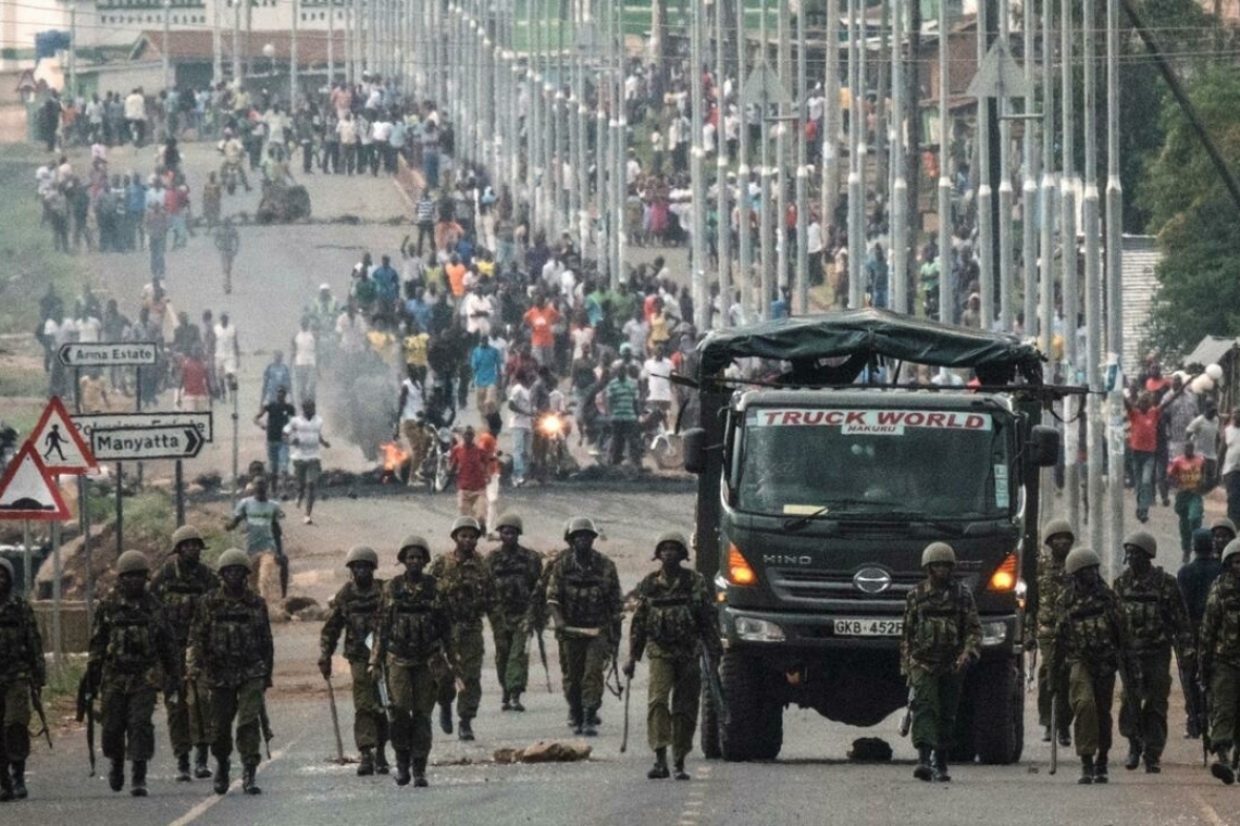 Kenya : des mères marchent pour des élections sans violences