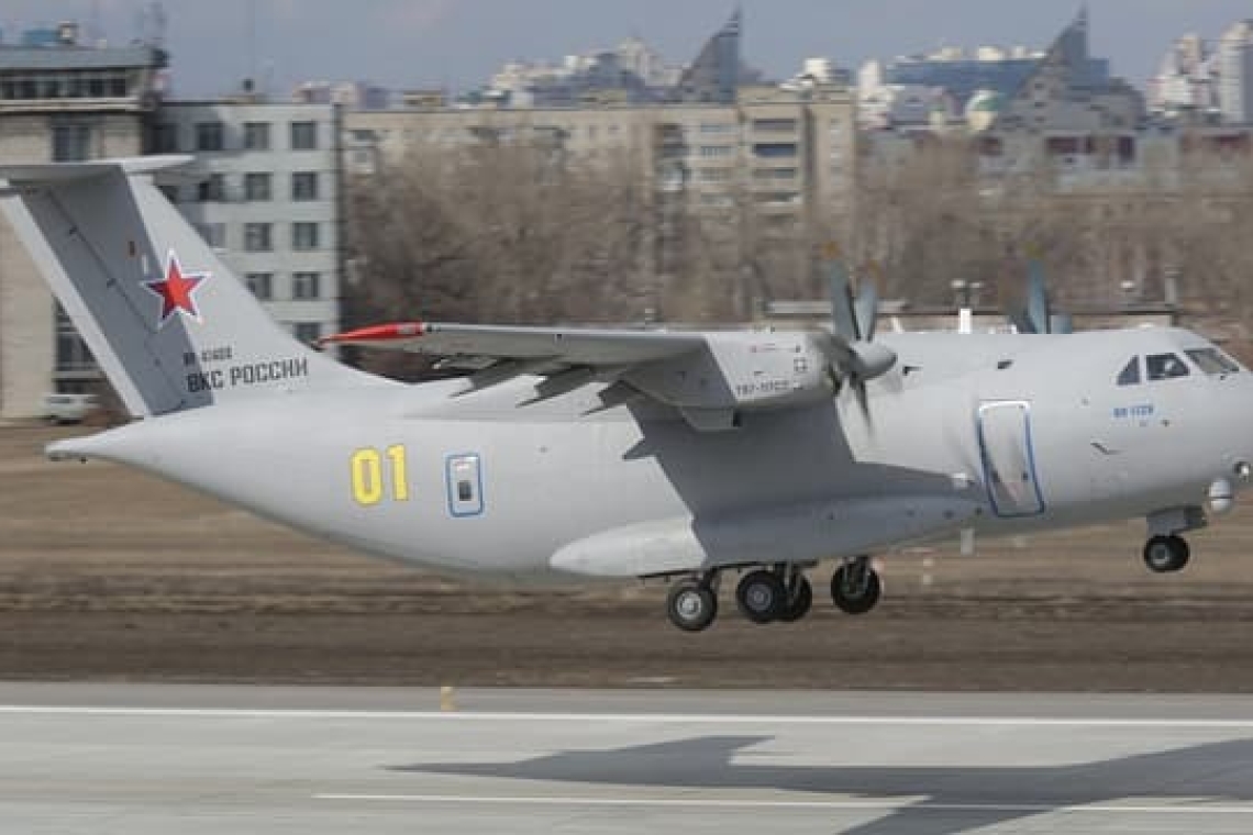 Russie: Quatre personnes meurent dans le crash d'un avion de fret militaire 