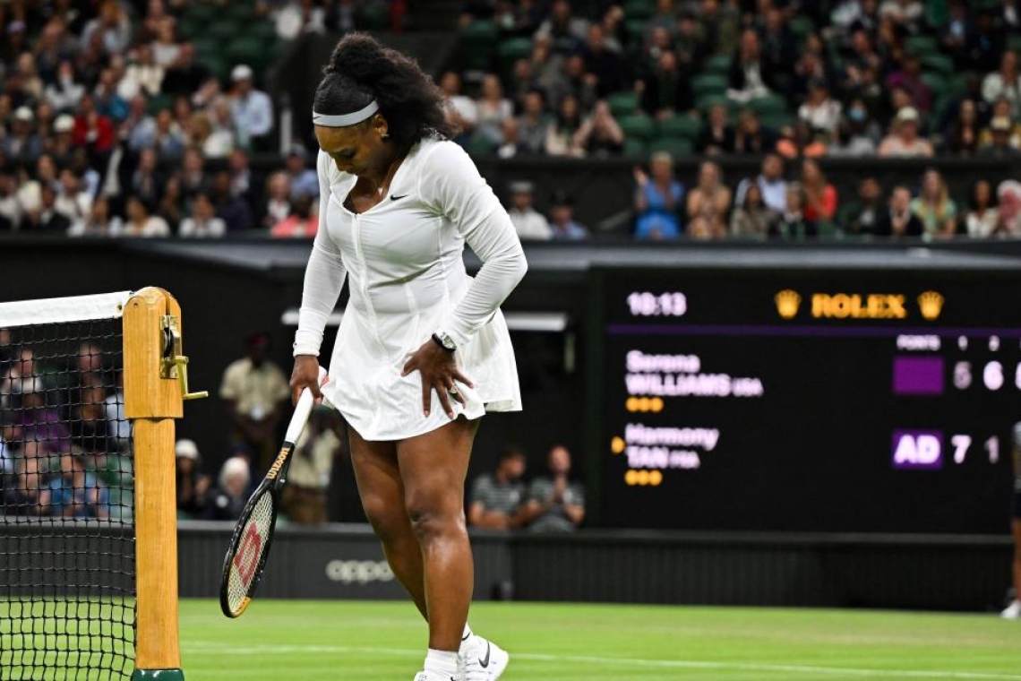 Wimbledon : retour raté pour Serena Williams