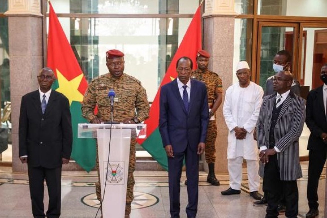 Burkina Faso : Damiba et deux ex-présidents appelent à la cohésion face aux djihadistes