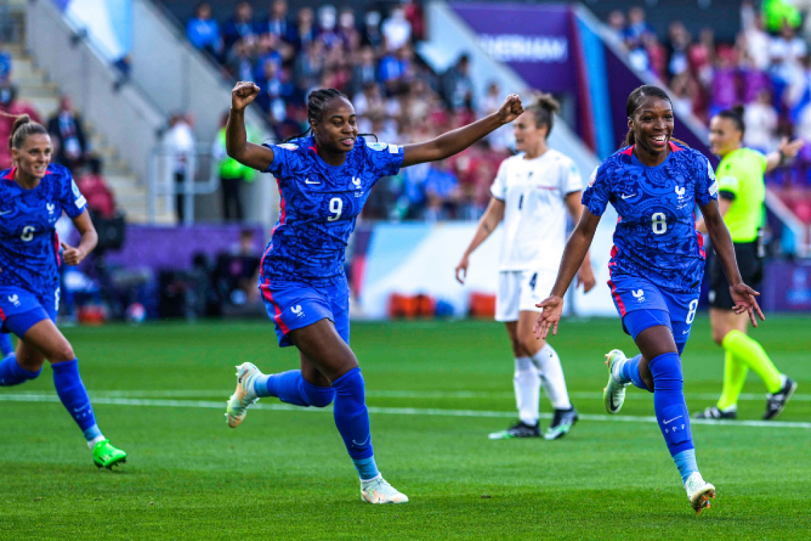 Euro féminin : entame parfaite pour les bleues