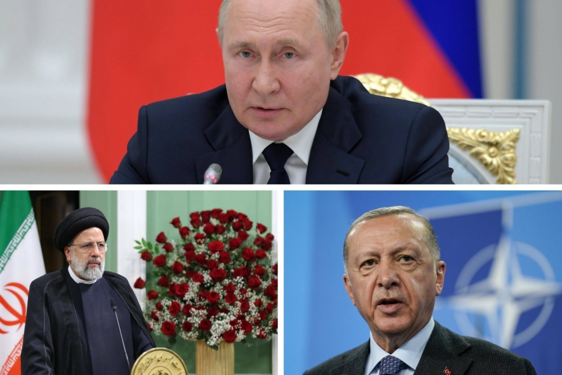 La Russie annonce un sommet Poutine-Raïssi Erdogan sur la Syrie à Téhéran 