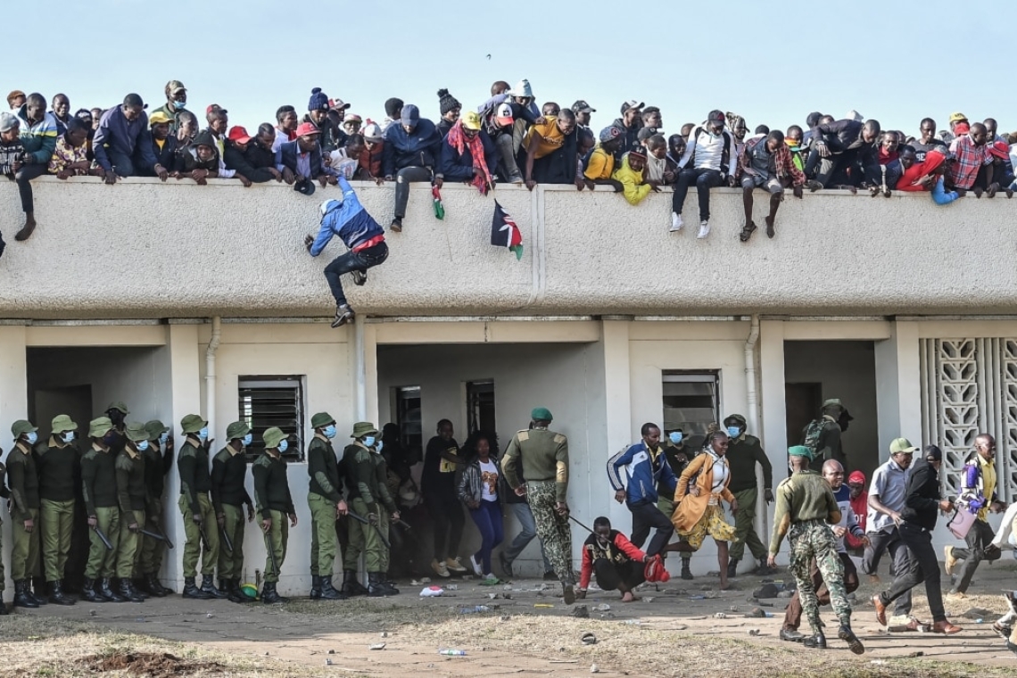 Kenya : Plusieurs blessés dans une bousculade avant l'investiture de William Ruto