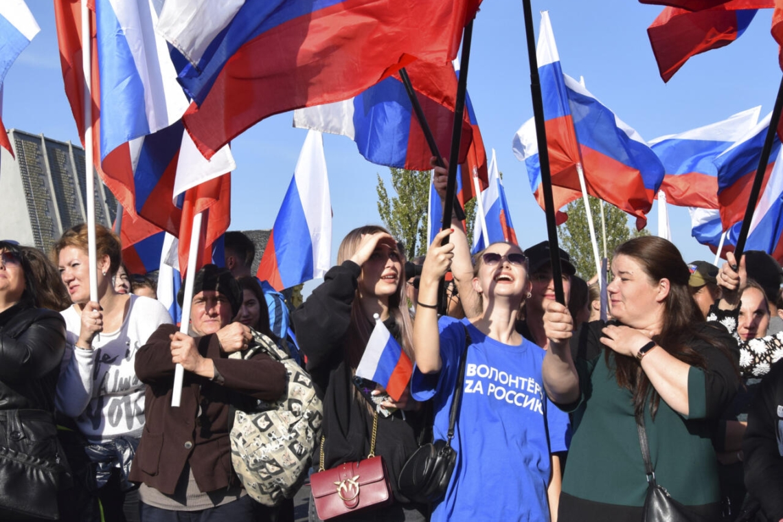 Moscou veut "consulter la population" des régions annexées dans le sud de l'Ukraine pour fixer les frontières