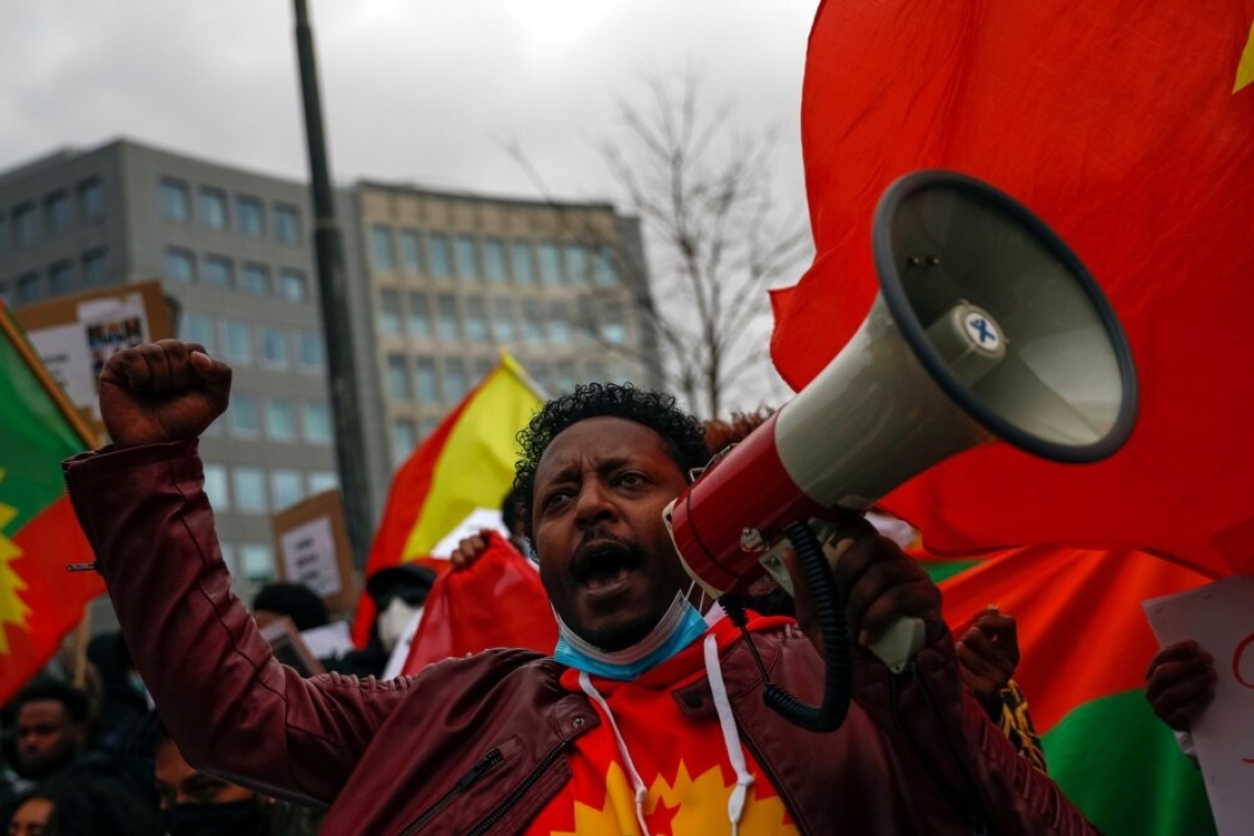 Ethiopie : Une manifestation de soutien à l'armée