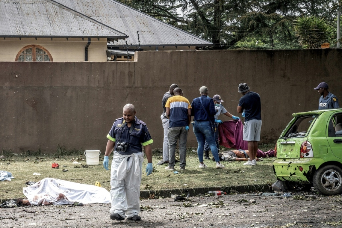 Neuf morts dans l'explosion d'un camion-citerne près de Johannesburg