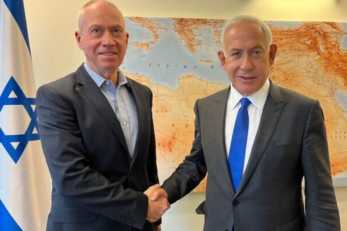 Netanyahu nomme Yoav Galant ministre de la Défense