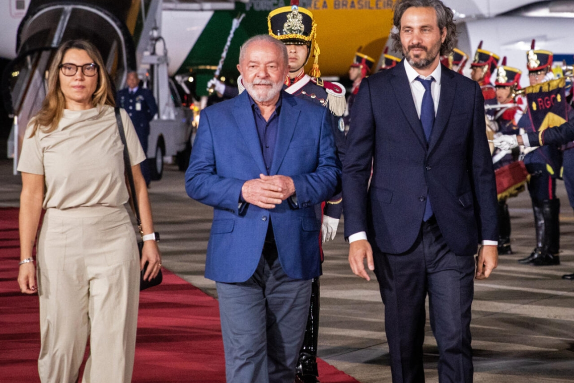 Argentine: visite du président brésilien Lula da Silva pour son premier déplacement à l'étranger