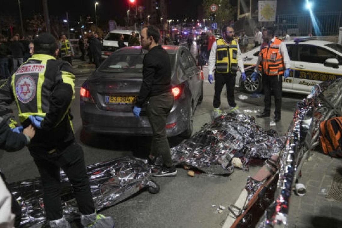 Israël : Une fusillade devant une synagogue de Jérusalem-Est fait cinq morts